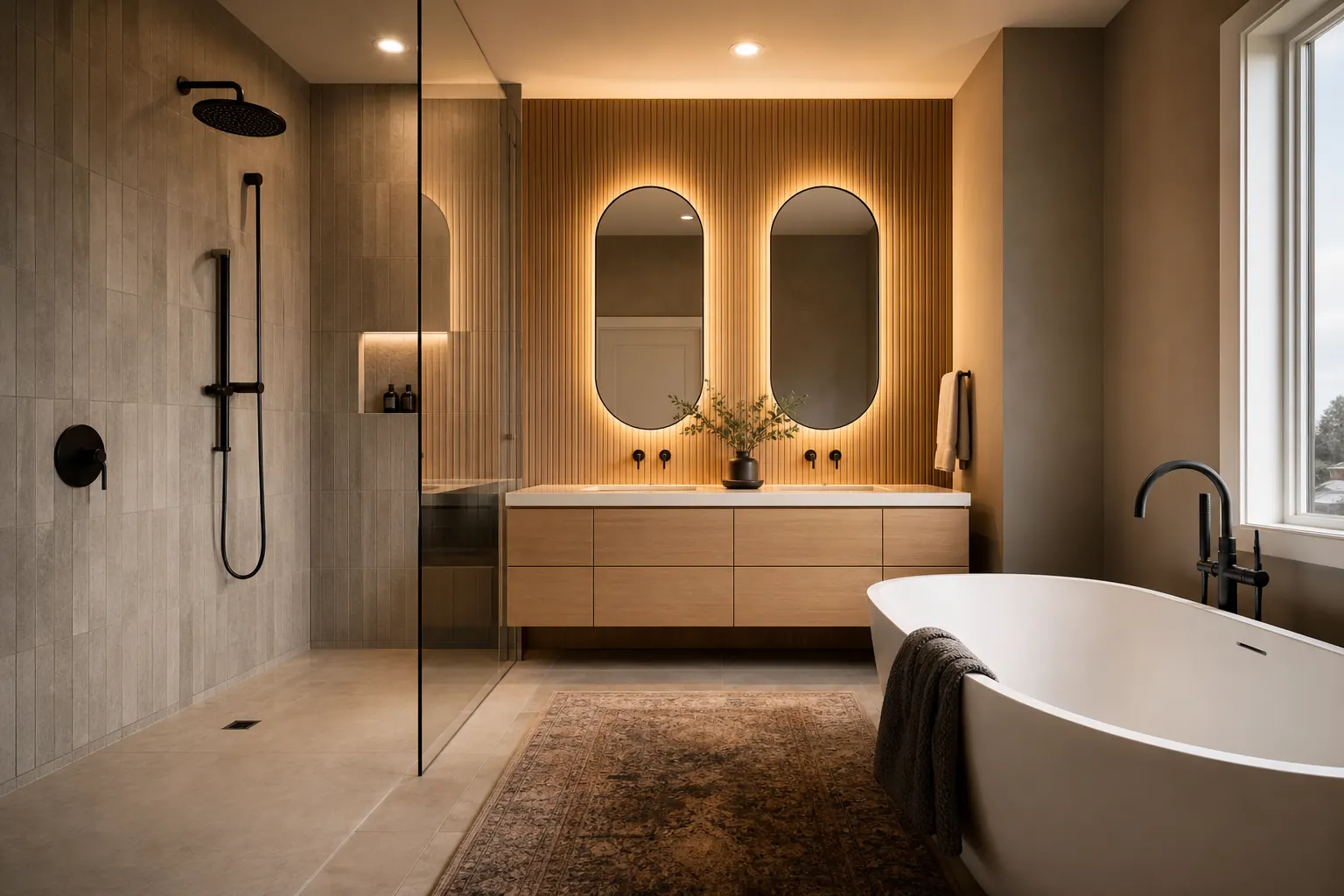 Curbless primary ensuite