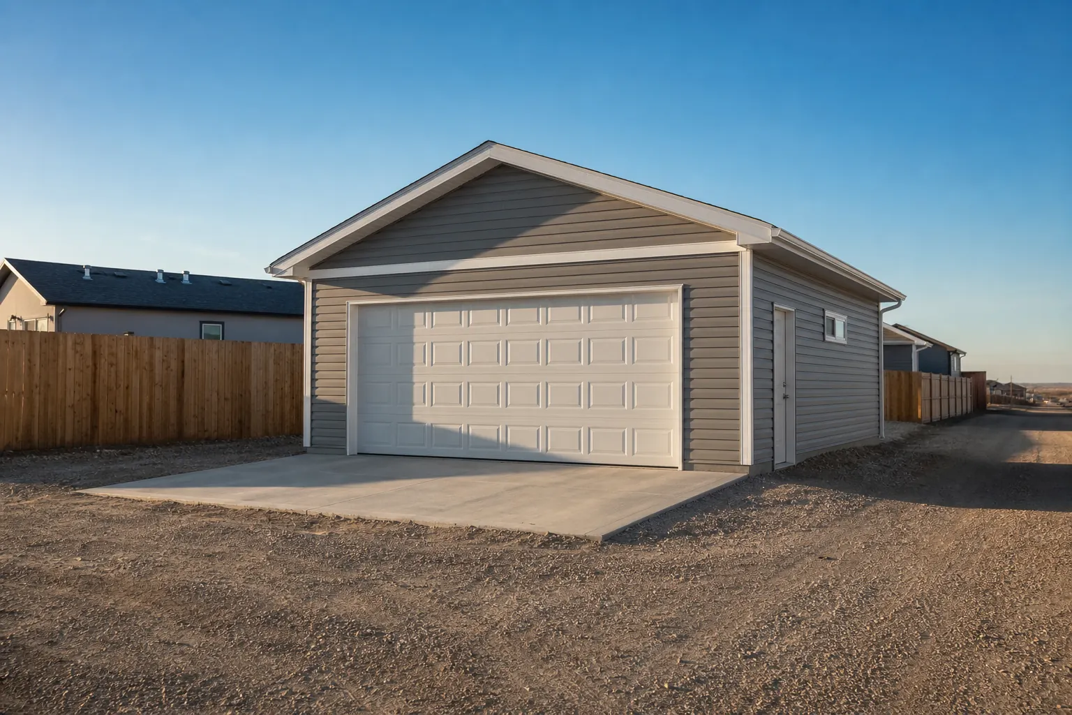 Detached Garages & Shops